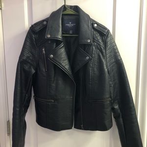 American Eagle Leather Jacket